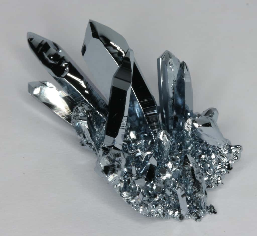 L'osmium est l'élément naturel et stable le plus dense connu à ce jour. © Periodictableru, Wikimedia Commons, CC by 3.0