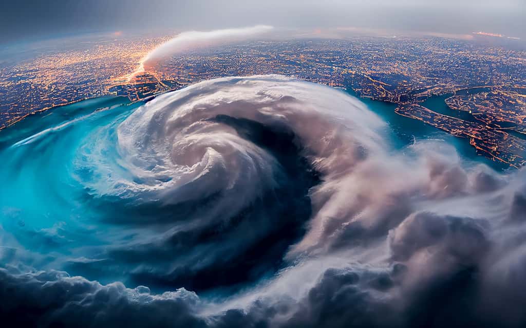La saison 2023 des ouragans dans l'Atlantique Nord s'annonce moins intense que les précédentes. © Viks_jin, Adobe Stock