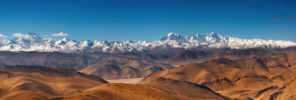 Pour comprendre la haute altitude du plateau tibétain, il faut plonger au cœur du manteau terrestre. © Dmitry Pichugin, Adobe Stock