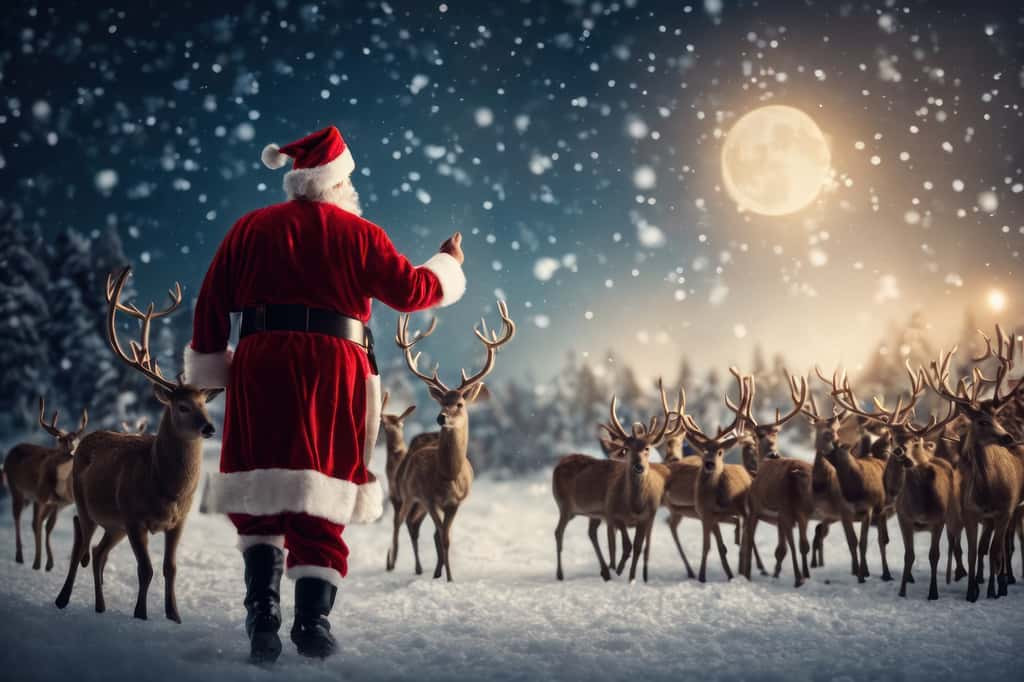 Mais alors, où vit le Père Noël ? © monshtadoid, Adobe Stock