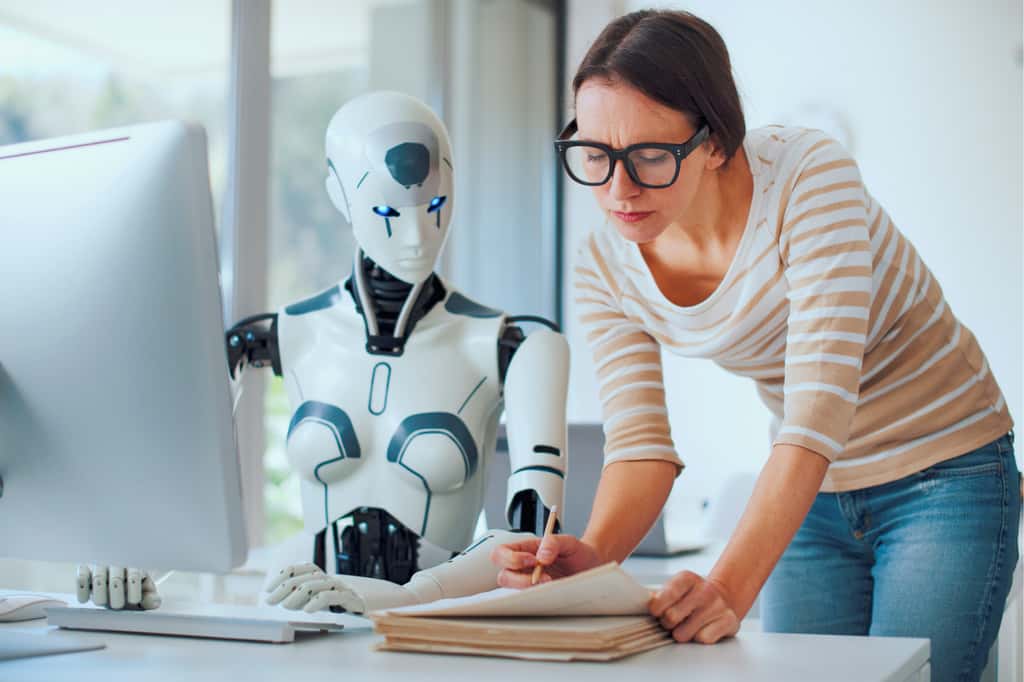 Un an après avoir remplacé presque toute son équipe par une intelligence artificielle, le témoignage de ce P.-D.G. est étonnant. © Demaerre, iStock