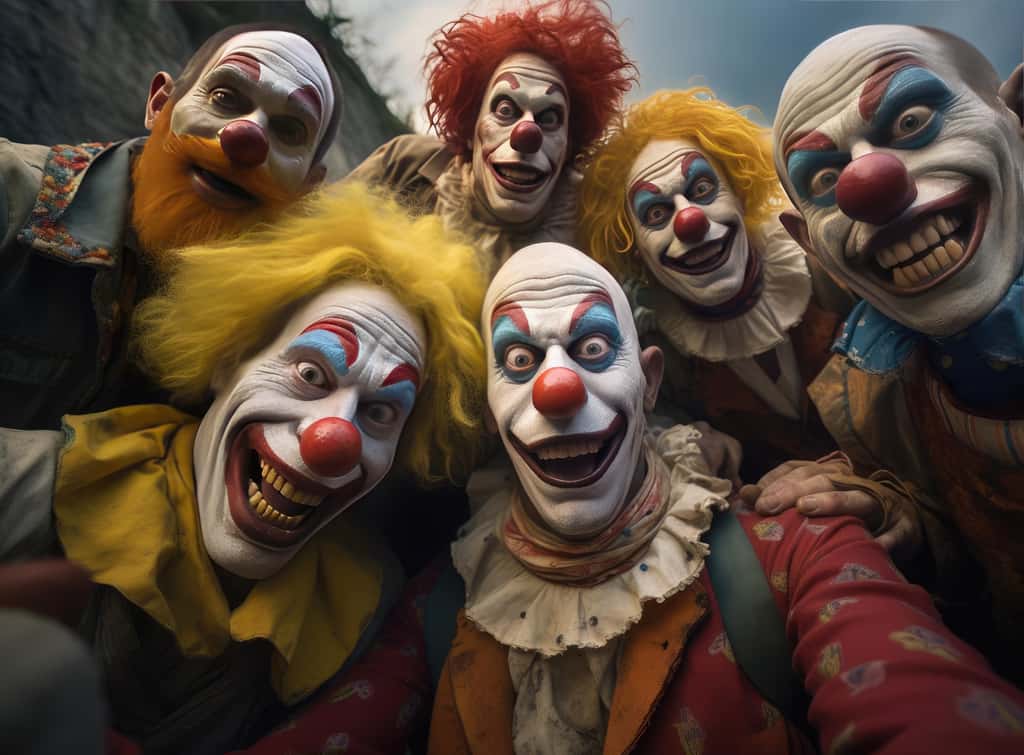 Certaines personnes ont une peur intense et irrationnelle des clowns. Cette phobie s'appelle la coulrophobie. © cherezoff, Adobe Stock