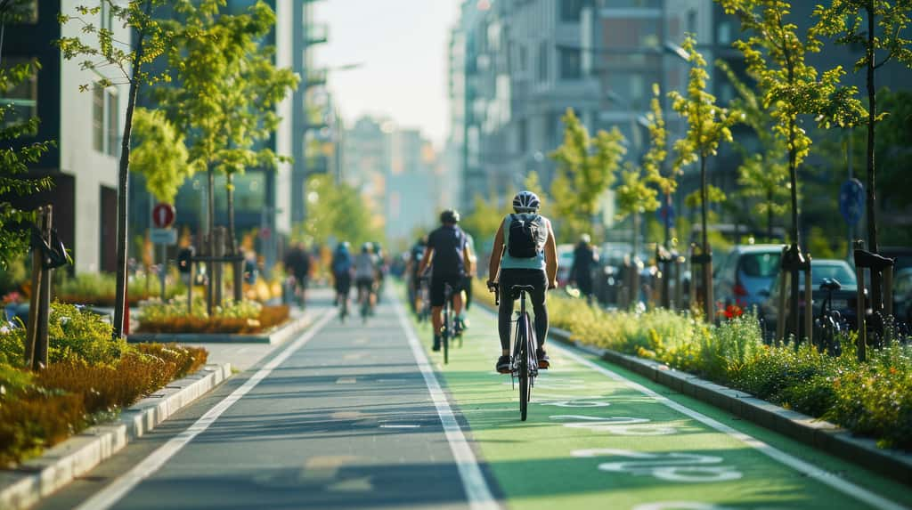 L'université a rendu facile les déplacements à vélo entre les villes avoisinantes et l'école. © Attasit, Adobe Stock