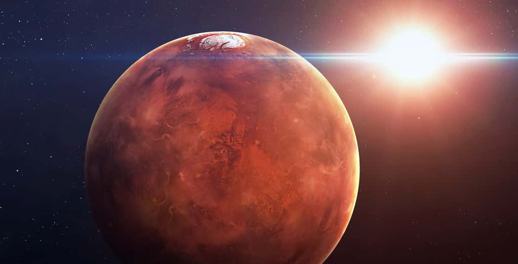 Mars, un monde à explorer. © Vadimsadovski, Adobe Stock