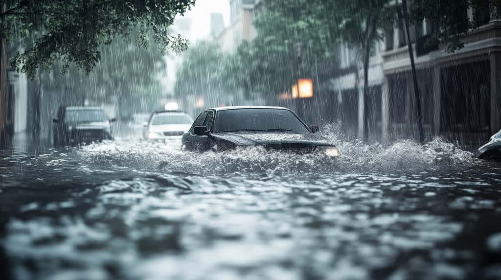 La tempête Eowyn a été plus pluvieuse que les tempêtes du passé. © arhendrix, Adobe Stock