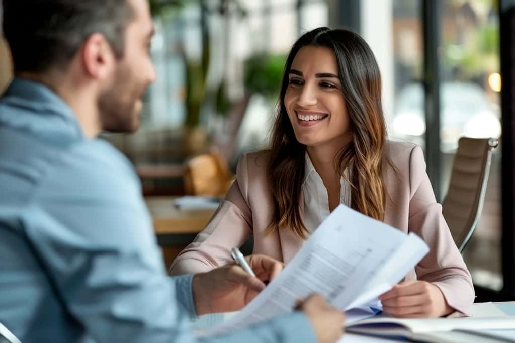 Signer un contrat d'assurance de crédit immobilier apporte sérénité et confiance © Amparo Garcia, Adobe Stock