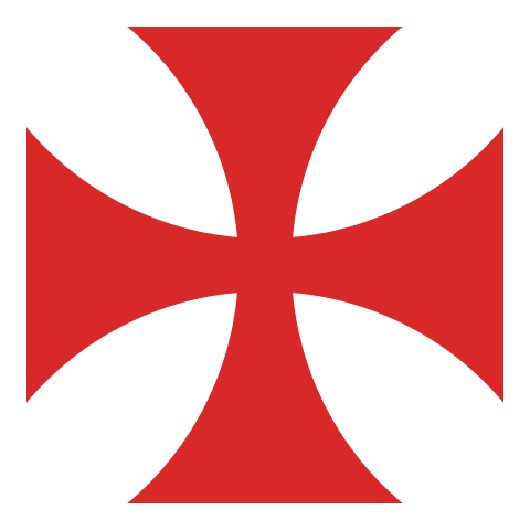 La croix des Templiers. © Liberal Freemasson, <em>Wikimedia commons</em>, DP
