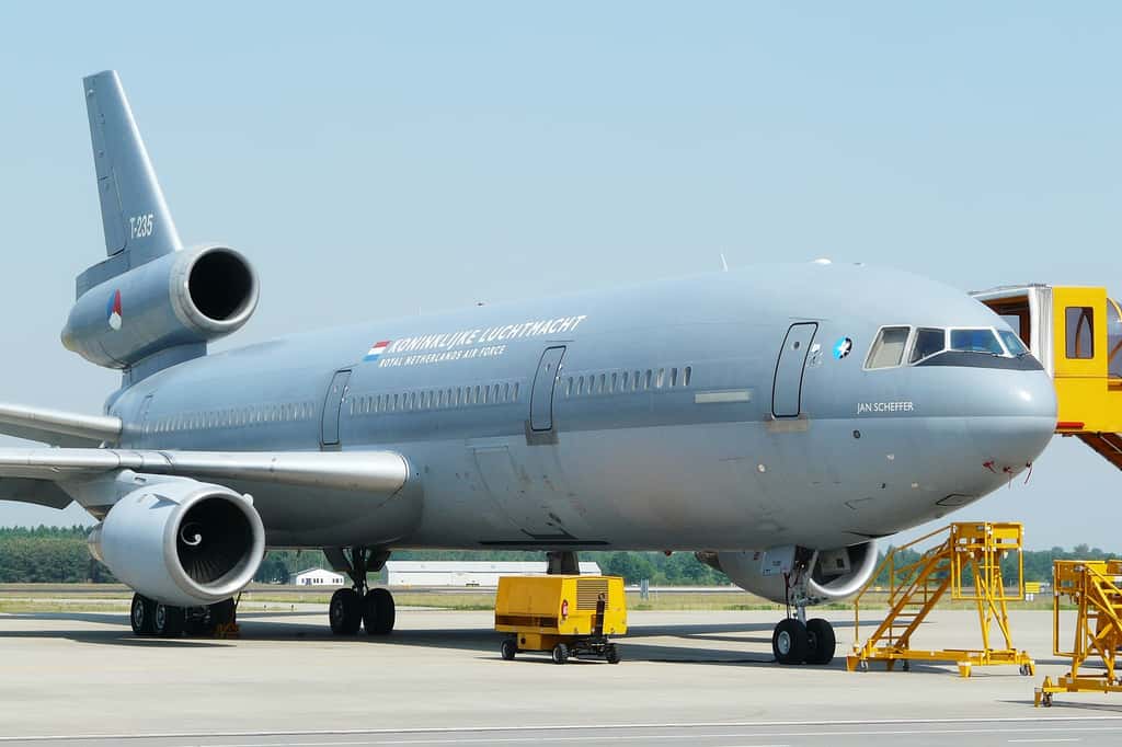 Le McDonnell Douglas KC-10 Extender est le ravitailleur avec la plus grande capacité. © Neuwieser, Flickr