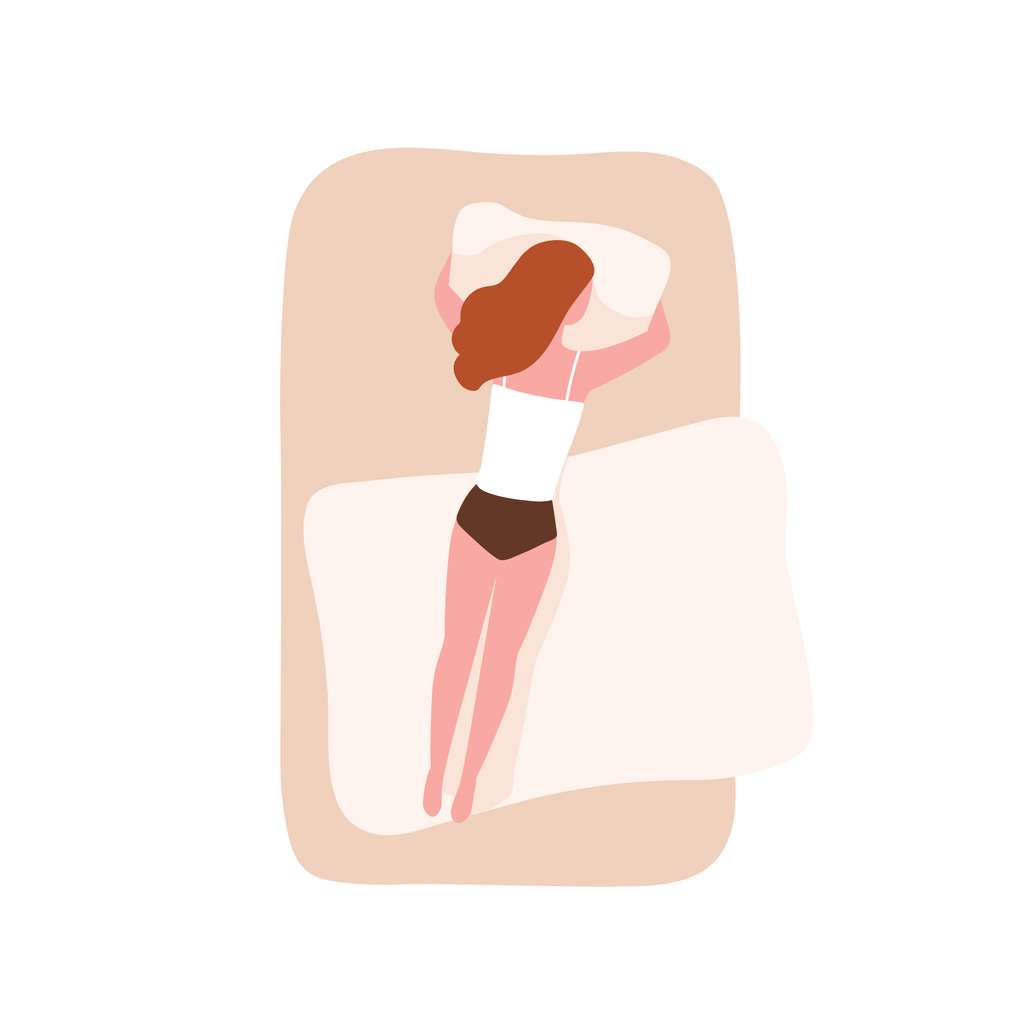 Dormir sur le ventre : gare au torticolis. © Good Studio, Adobe Stock