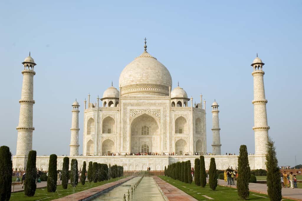 Le Taj Mahal en Inde. © Paul Asman et Jill Lenoble, Flickr