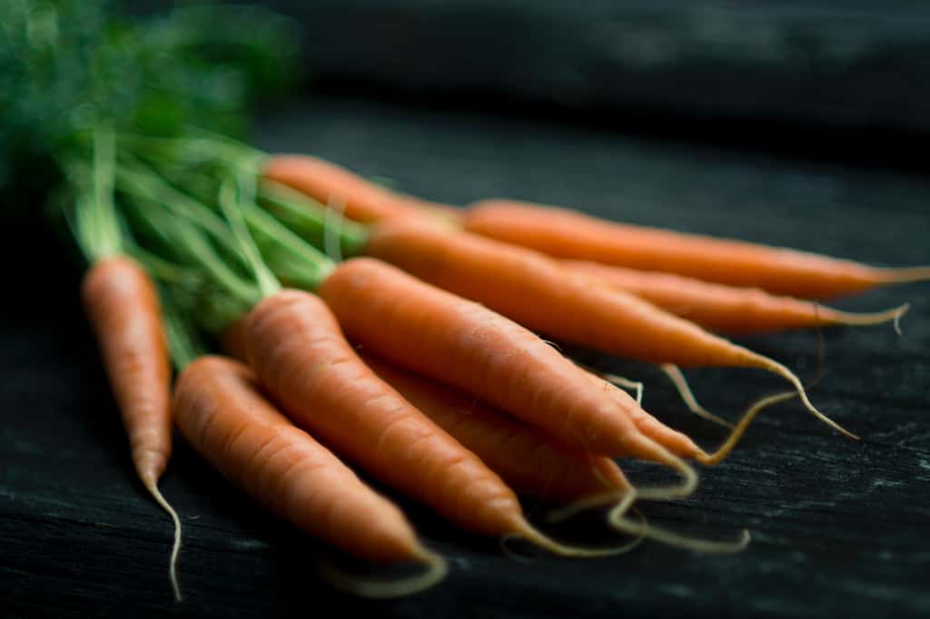 Les carottes nouvelles arrivent dès le mois d’avril. © Jonathan Pielmayer, Unsplash