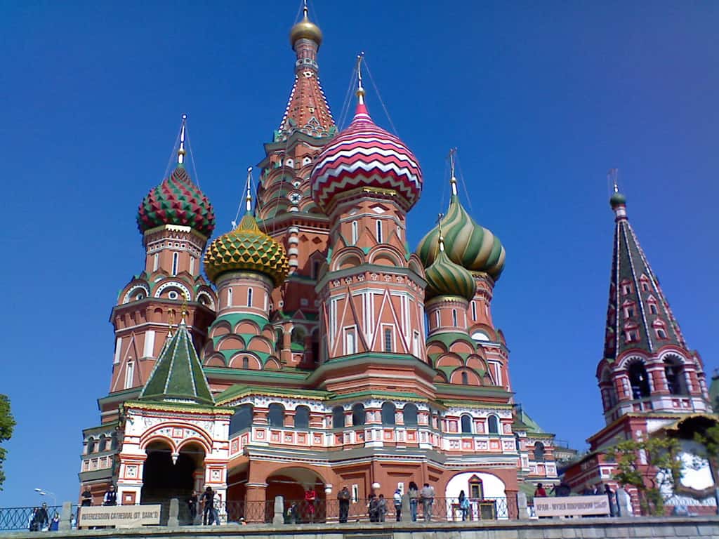 La cathédrale Saint-Basile à Moscou. © Annie and Andrew, Flickr