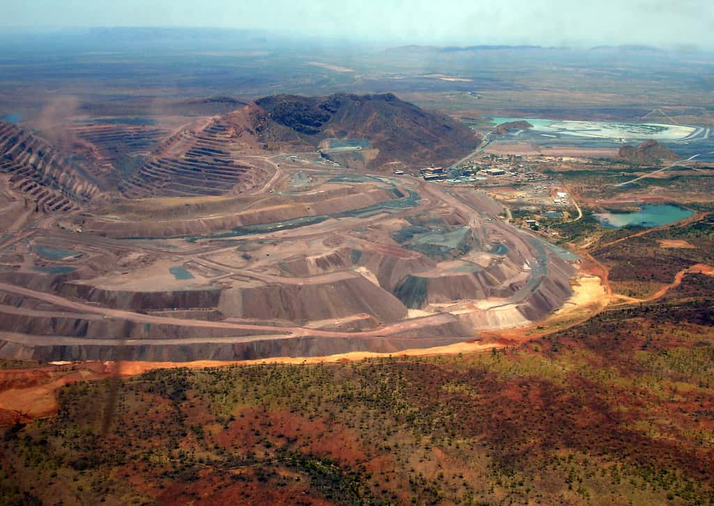 La mine d’Argyle en Australie. © Dan Nelson, Flickr