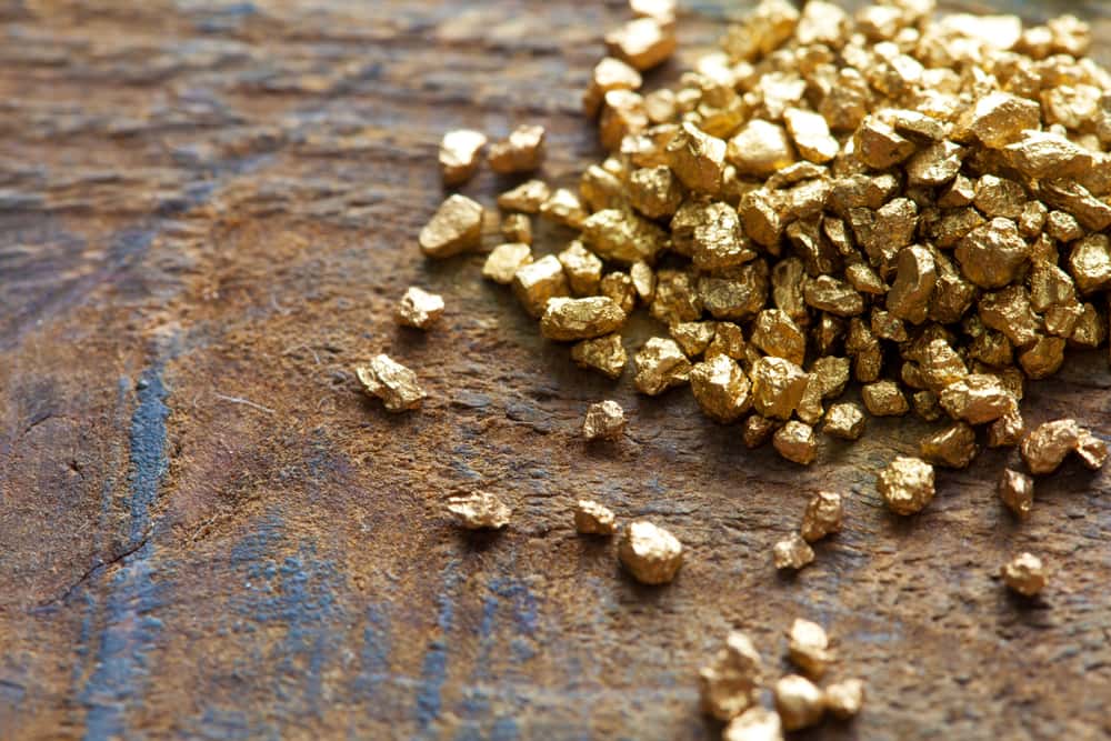 L’or est un matériau difficile à extraire, mais facilement recyclable. © Or du monde