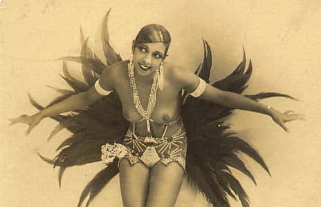 Joséphine Baker est une artiste emblématique des années folles, qui correspondent aux années 1920. © Walery French, Wikimedia Commons, DP