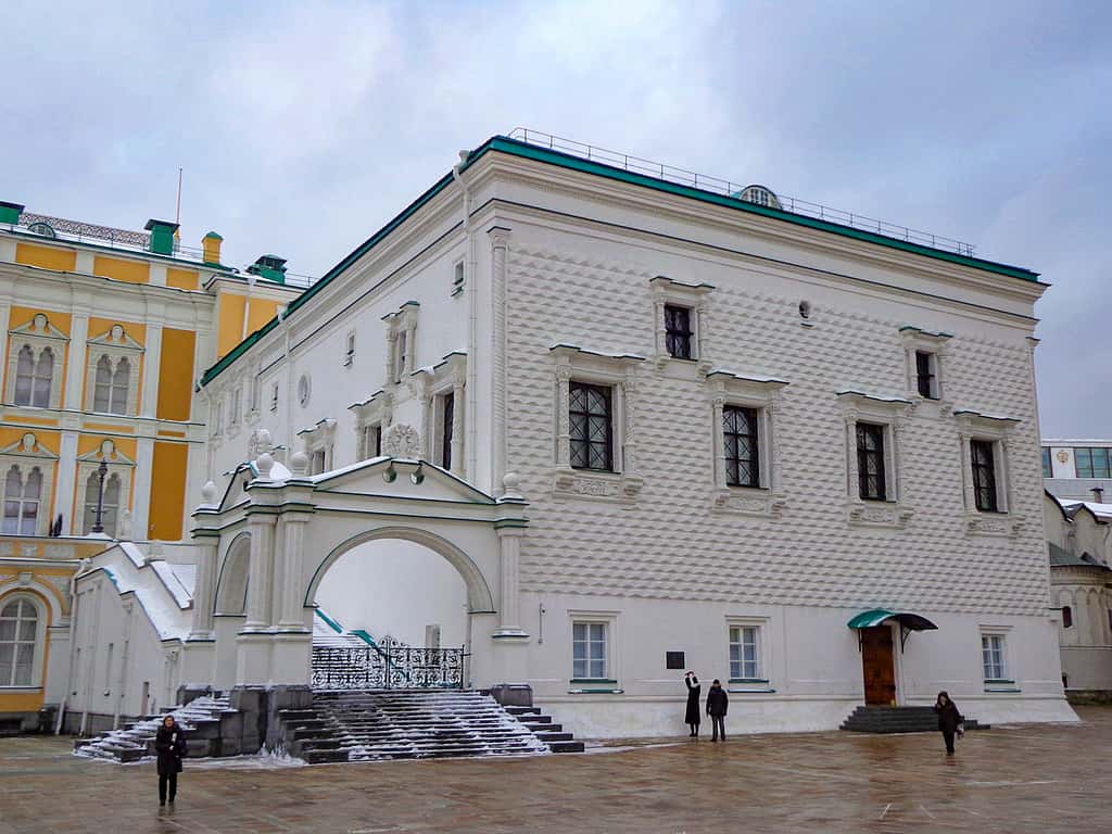 Le palais à Facettes à l'intérieur du Kremlin © Concierge.2C, <em>Wikimedia Commons</em>, CC by-sa 3.0