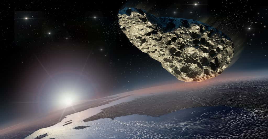 Le choix d’un site d’atterrissage sur un astéroïde se fait d’abord en fonction de la rugosité. © 300ad, Fotolia