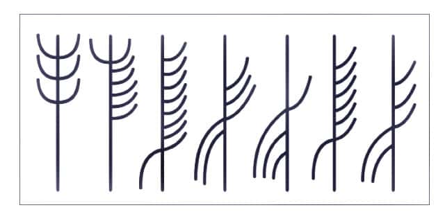Symboles employés par le code de Jötunvillur © Éditions Flammarion