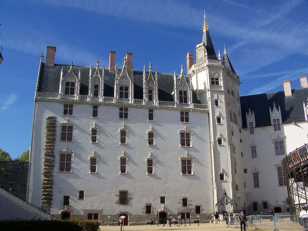 Le Grand Logis, du château des Ducs de Bretagne. © Florestan, Wikipedia, CC By-3.0