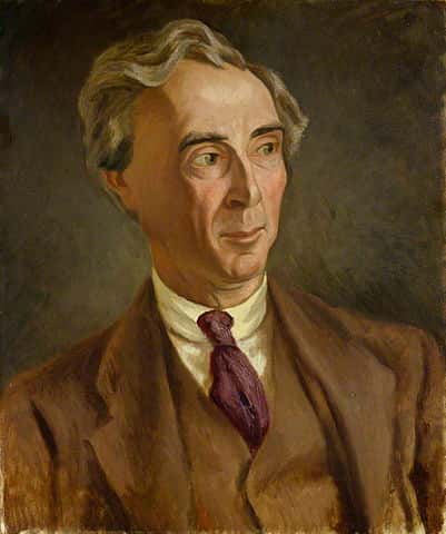 Portrait de Bertrand Russel par Roger Fry 1923. © NPG.org, <em>wikimedia commons,</em> DP