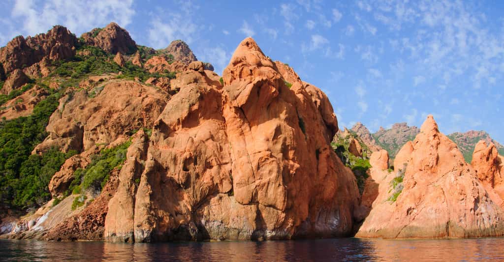 Les alentours de la réserve naturelle de Scandola sont aussi réputés pour faire partie des plus beaux spots de plongée de Corse. © RnDms, Adobe Stock