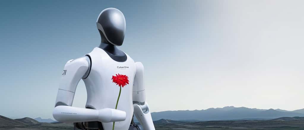 Le CyberOne de Xiaomi est pour le moment le projet de robot humanoïde intelligent le plus évolué. © Xiaomi