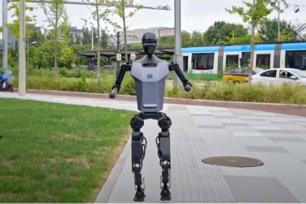 En Chine : le premier robot humanoïde électrique en open source dévoilé. © CCTV, YouTube