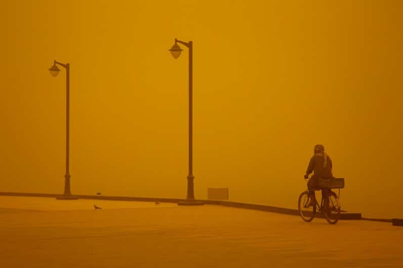 Tempête de sable en Iraq. © الساري علي كريم 