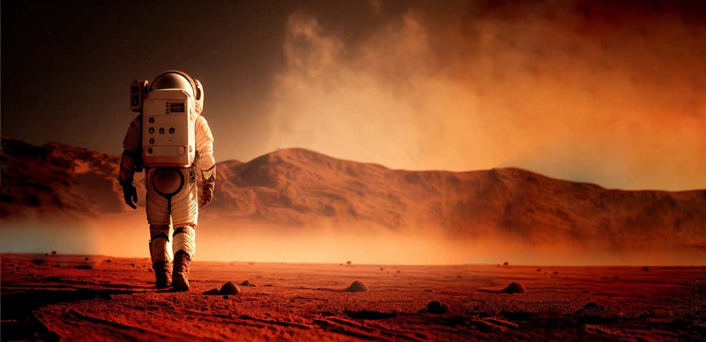 Un voyage vers Mars pourrait être délétère pour la santé des reins des astronautes. © viperagp, Adobe Stock