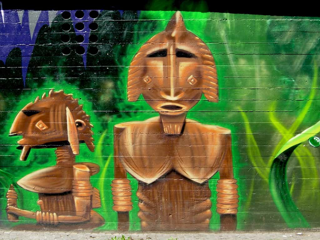 Graffiti ethnique