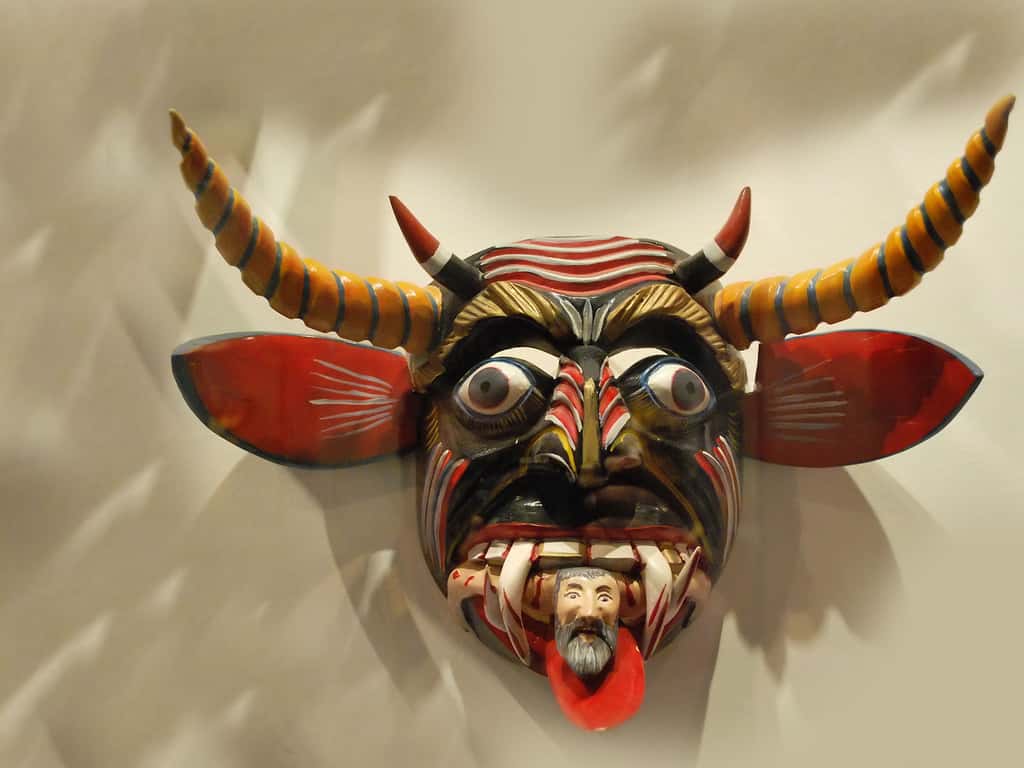 Masque de diable - Mexique