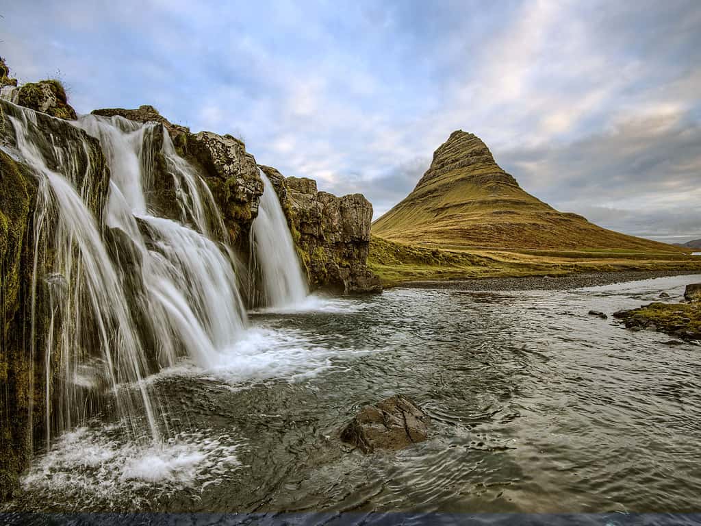 Islande, cascade près de Reykjavik