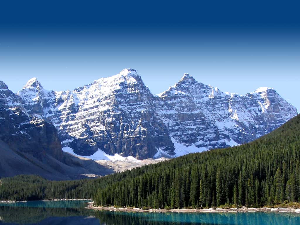 Lac Moraine  Parc national Banff - Canada