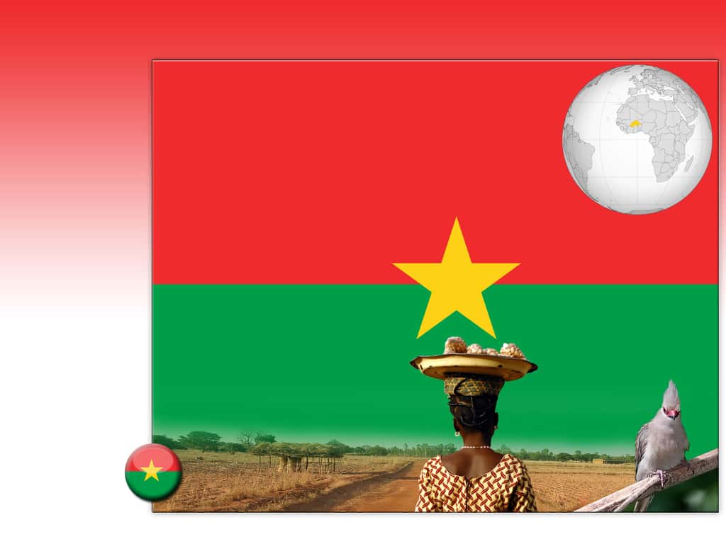 Drapeau : Burkina Faso