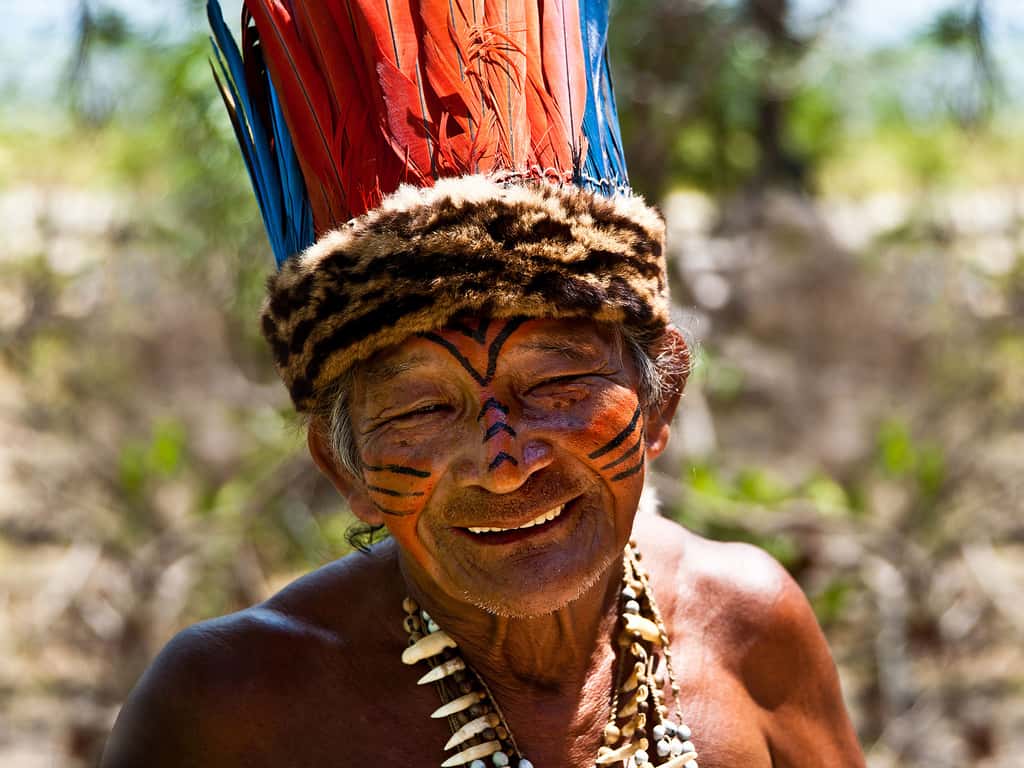 Brésil : Kisibi chef de la tribu Rio des Desana