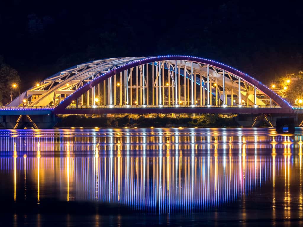 Pont de Chuncheon en Corée du Sud