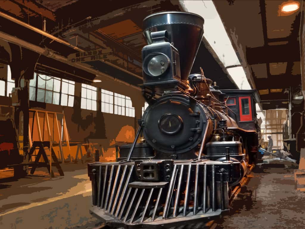 Locomotive à vapeur  HDR