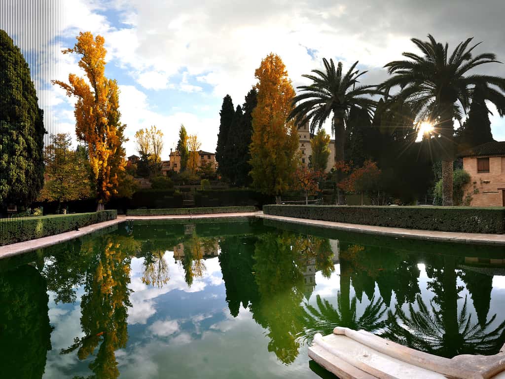Jardin de l'Alhambra Grenade - Espagne