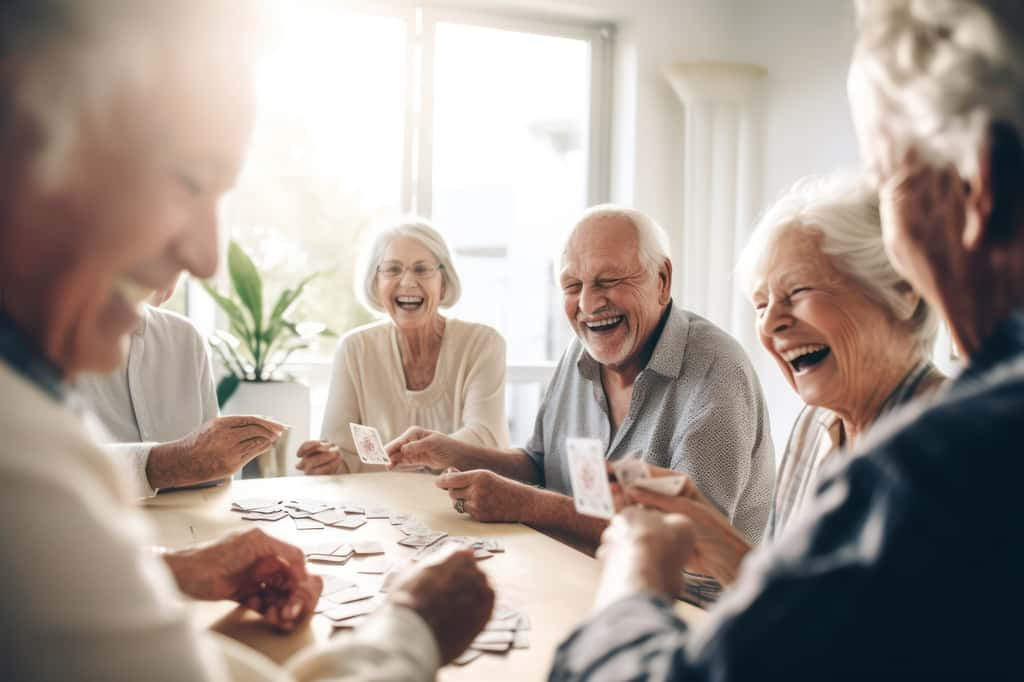 Des espaces ouverts et lumineux, conviviaux, des circulations étudiées pour prévenir les risques de chute et faciliter les déplacements, autant d'éléments réfléchis qui permettent aux seniors de vivre dans un cadre sécurisé, stimulant et respectueux de leurs besoins. © InputUX, Adobe Stock