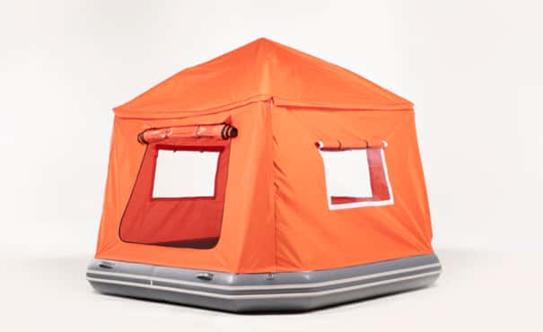 La marque a été pensée pour innover dans le domaine de la pêche, mais avec la Shoal Tent, elle apporte ses innovations au monde du camping. © SmithFly Designs