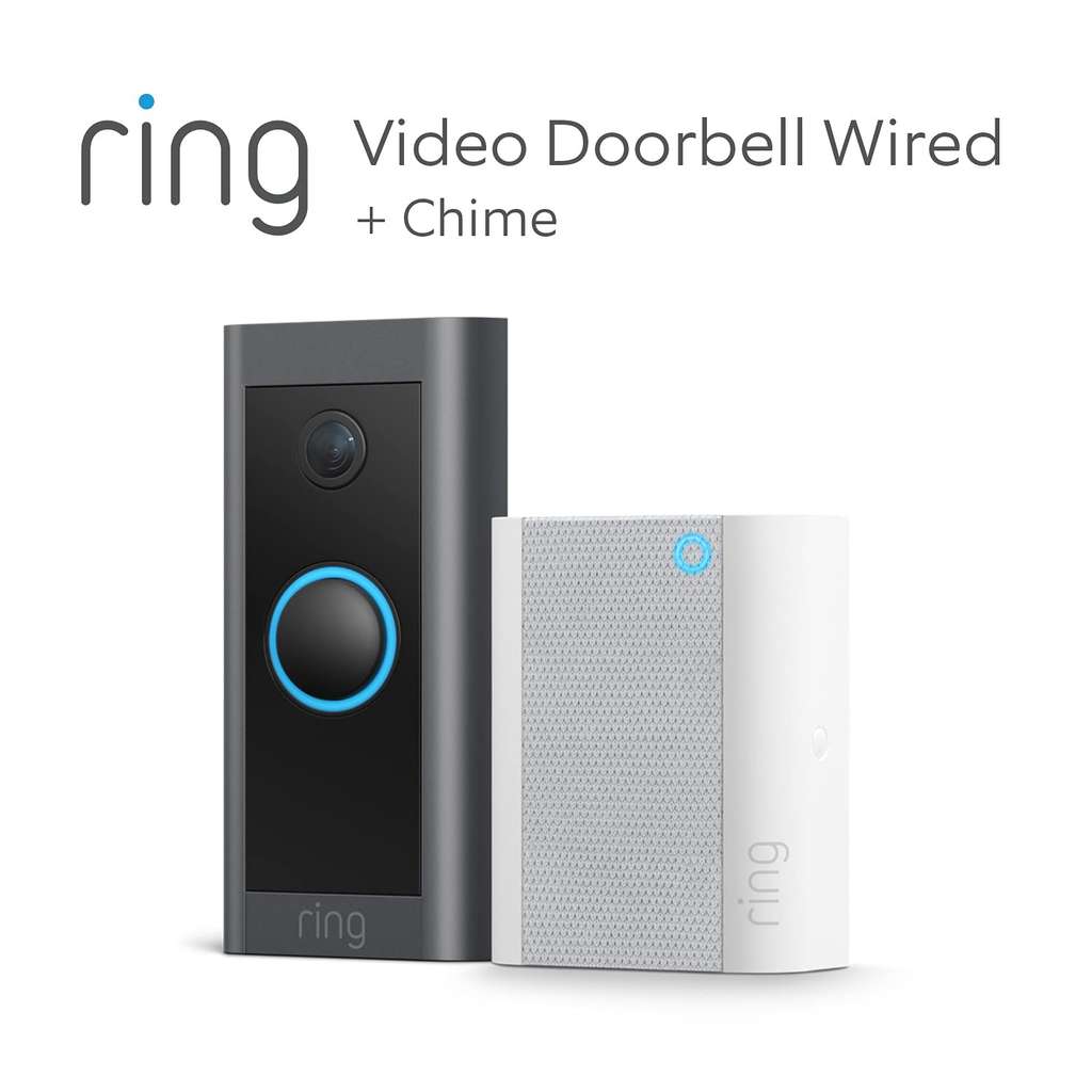 La sonnette vidéo connectée Ring Video Doorbel Wired © Amazon