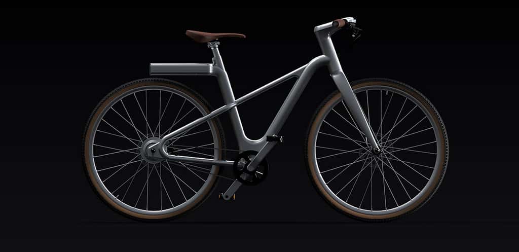 Angell a dévoilé une nouvelle version de son vélo électrique baptisé Angell/S, plus petit et plus léger. © Angell