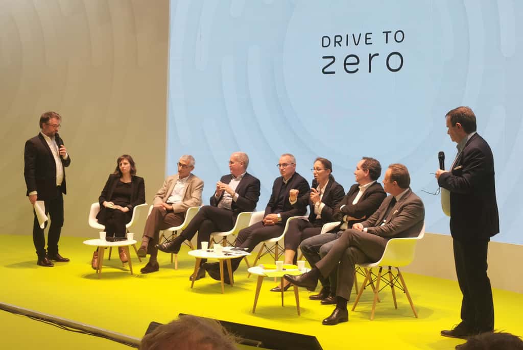 Drive to Zero a été l'occasion pour les acteurs du secteur automobile de faire le point sur le transition énergétique. © David Bénard, ETX Studio, Drive to Zero 2023