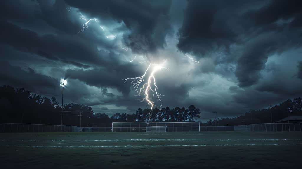 La foudre aurait conduit à la mort de 11 joueurs de la même équipe en Afrique. © JuroStock, Adobe Stock