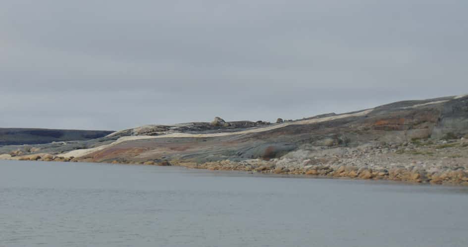 Une vue de la région du Nuvvuagittuq où les zircons ont été trouvés. © Elizabeth Bell