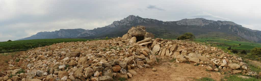 La tombe mégalithique d’Alto de la Huesera est l’une des tombes examinées dans l’étude. © Javier Orodoño