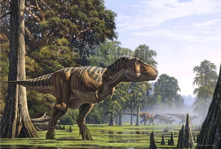 Tyrannosaurus rex, le plus célèbre des Tyrannosaures