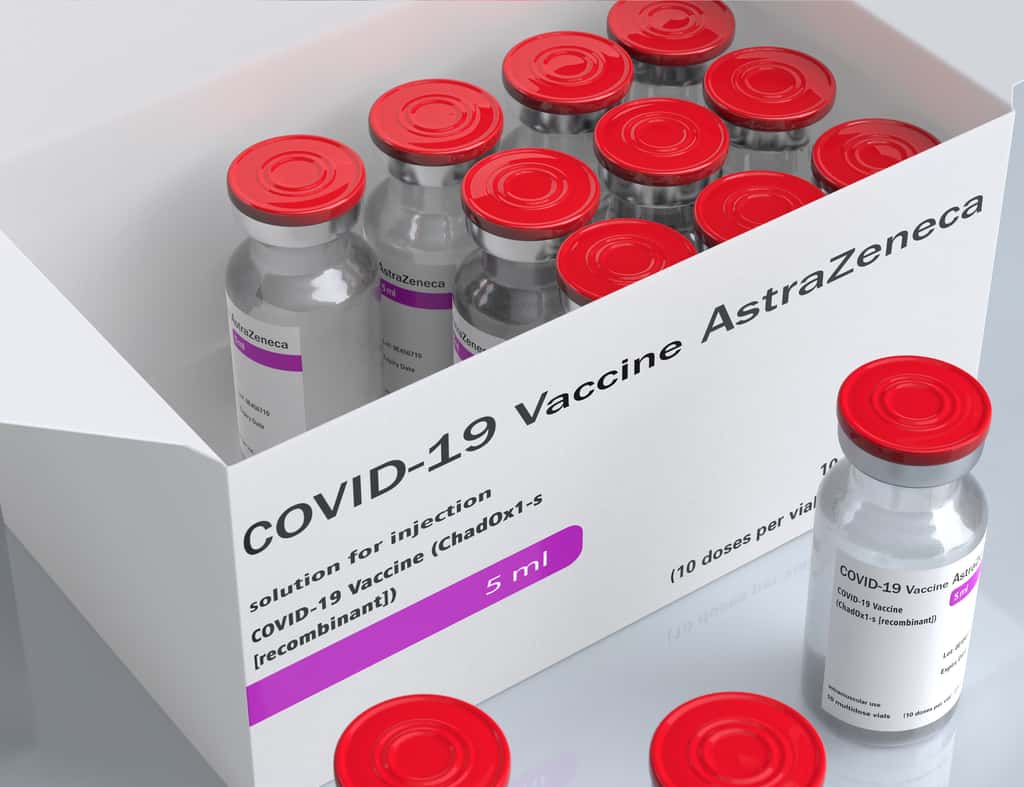  Le vaccin AZD1222 est recommandé, en France, pour les plus de 55 ans. © Giovanni Cancemi, Adobe Stock