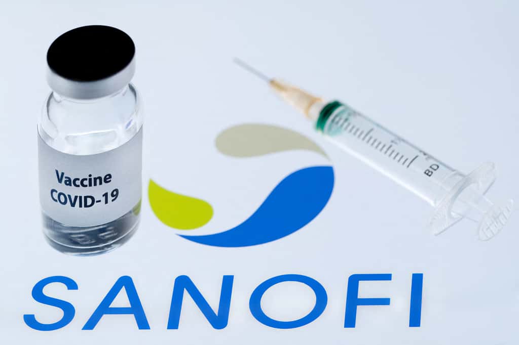 Sanofi a annoncé des résultats positifs à grande échelle pour son vaccin anti-Covid-19. © Joël Saget, AFP