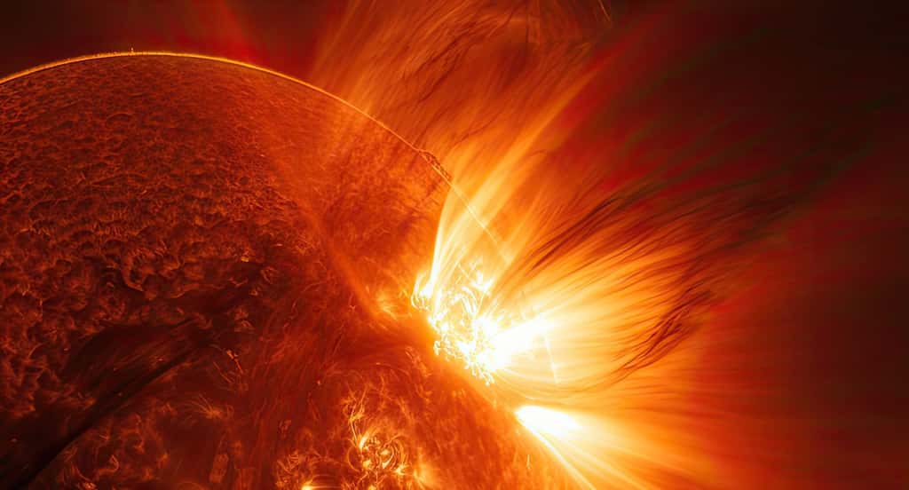 La mission Solar Orbiter a fourni aux chercheurs des données qui leur permettent de remonter aux sources du vent solaire. © primopiano, Adobe Stock